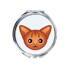 Artdog Abyssinian - žepno ogledalo za torbico znamke Art-Dog