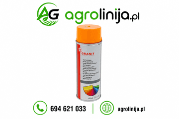 Granit Caterpillar akrilni sprej lak rumen 400ml granit novo