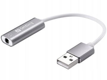 Sandberg Adapter za USB-pretvornik za slušalke Sandberg 134-13