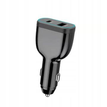 CoreParts Avtomobilski polnilec USB-C, MBXUSBC-DC0005