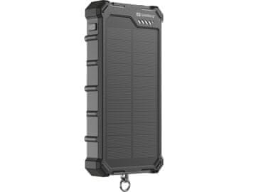 Sandberg 10000mAh solarna potovalna prenosna baterija
