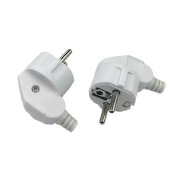 MicroConnect MicroConnect MC-grua-W kotna Schuko vtičnica bela 16A