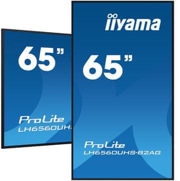 shumee iiyama LH6560UHS-B2AG 64,5" 4K LED Android Wi-Fi 24/7