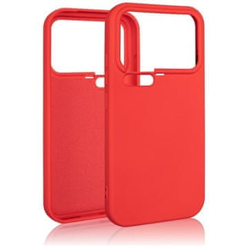 shumee Silikonski ovitek Beline za Xiaomi 17 Pro rdeče barve