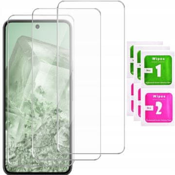 shumee 3x kaljeno steklo za Google Pixel 8 2.5D 9H | 3-PAKET