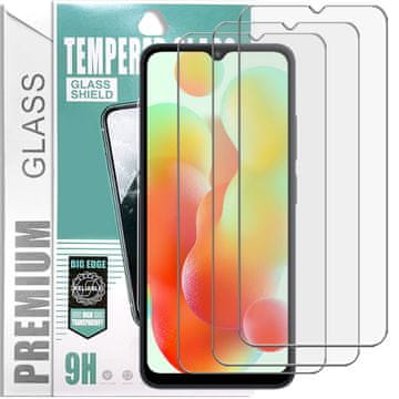 shumee 3x kaljeno steklo PremiumGlass 9H za Xiaomi Redmi 12C