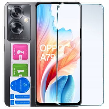 shumee Kaljeno steklo za Oppo A79 5G zaščitno steklo 9H 2.5D