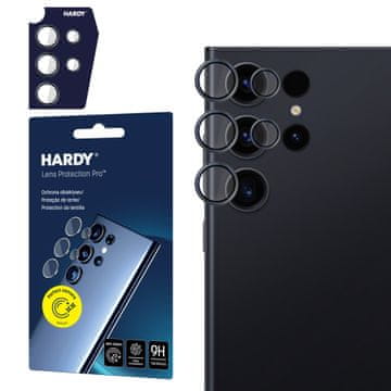 3MK Samsung Galaxy S23 Ultra - zaščita trde leče Pro črna