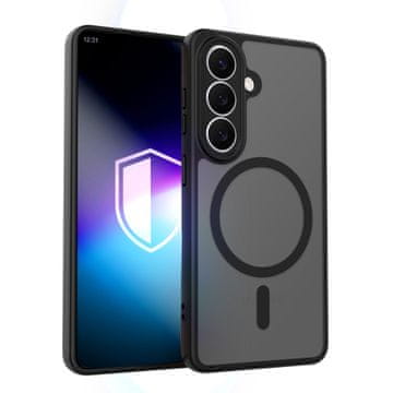3MK Ovitek za Samsung Galaxy S26+ - 3mk Misty MagCase črn