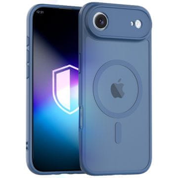 3MK Ovitek za Apple iPhone Air - 3mk Misty MagCase, moder