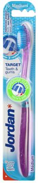 ORKLA Zobna ščetka Jordan Target Teeth & Gums srednja 1 kos