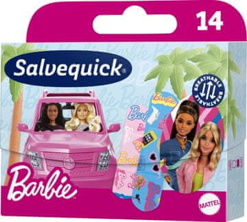 ORKLA Otroški povoji Salvequick - Barbie 1 paket - 14 kosov