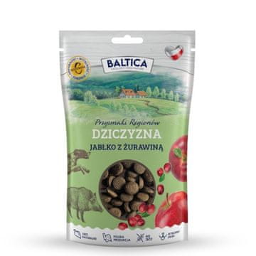 slomart BALTICA Poslastica divjač s jabolkom - pasja priboljšek - 100g