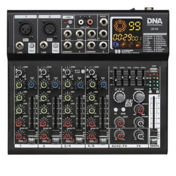 DNA DNA QFX6 6-kanalni analogni mikser z Bluetoothom