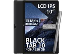 Blow Tablet BLOW BlackTAB10 4/128GB 4G LTE, Octa-core