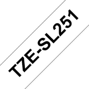 Brother Brother Tze-Sl251 tiskalni trak črne barve, TZESL251