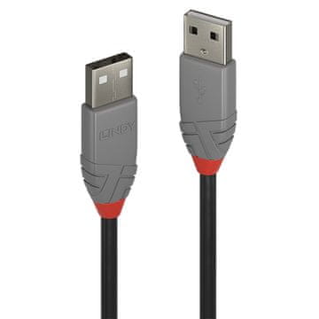 Lindy Lindy 36690 USB kabel USB 2.0 0,2 m USB A črne barve