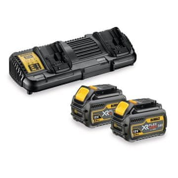 DeWalt DeWALT DCB132T2-QW polnilnik za orodje z 2x 4Ah baterijama
