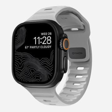 Nomad Nomad Sport Band pašček, svetlo siv (guma)