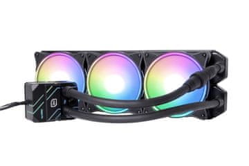 Alphacool Alphacool Eisbaer Pro Aurora 360 hladilnik, 360mm, 3 ventilatorji