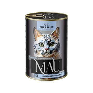 slomart DNT MAU Mokra hrana za sterilizirane mačke - Jelen z medvejko - 400 g