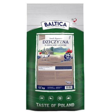 slomart BALTICA Flavours of regions Pasja hrana za odrasle pse, 12kg, divjačina z gozdnimi sadeži