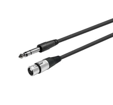 Vivolink Vivolink PROAUDXLRFJACKS1 avdio kabel 1 m XLR 6,35 mm črne barve