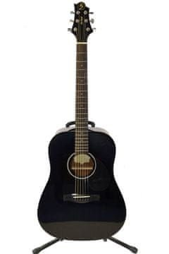 Samick Samick D-1 BK akustična kitara, dreadnought, črna