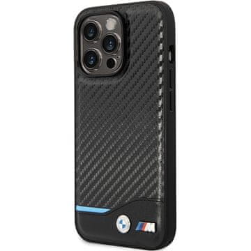 Bmw BMW HARDCASE OVITEK ZA IPHONE 13 PRO MAX 6.7 CARBON USNJE BMHCP13X22NBCK