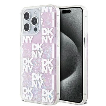 DKNY Ovitek za iPhone 15 Pro Max dkny Liquid Glitter Pink