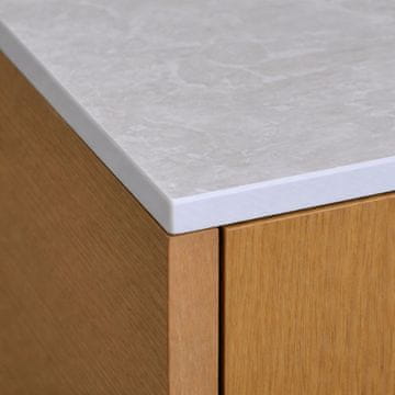 shumee Kuhinjski pult HPL 80x62 cm krem Navona (K367PH) vodoodporen 12 mm