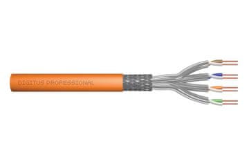 DIGITUS KABEL ZA KOMUNIKACIJO CAT.7 ORANŽEN 100 M
