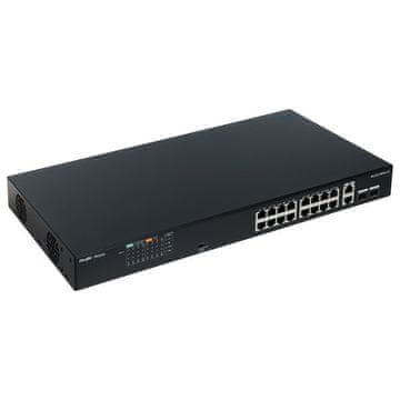 slomart Reyee RG-ES118FGS-LP omrežni stikalo, 16-portno Gigabit PoE