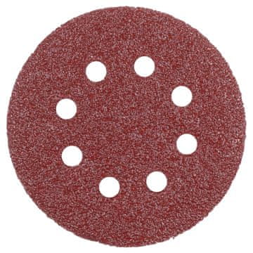 shumee Brusni papir z ježkom in luknjami Brusilni diski 5 kosov 125 mm GR.80 Vorstahl