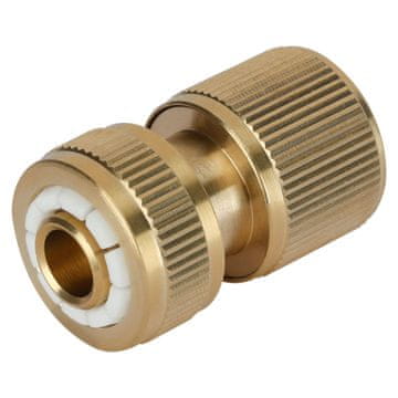 shumee Medeninasti hitri priključek Z zaporo ZA 1/2” vrtno cev Vorstahl