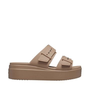 slomart Crocs Brooklyn Low natikači, bež