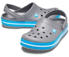Crocs Crocs Crocband Clogs Unisex Klompe, siva/modra/bela