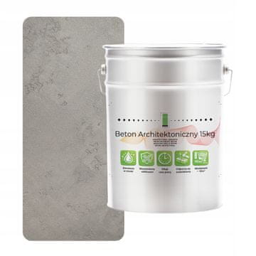 shumee Notranji arhitekturni beton 15 kg naravno siv F275 | Loft učinek