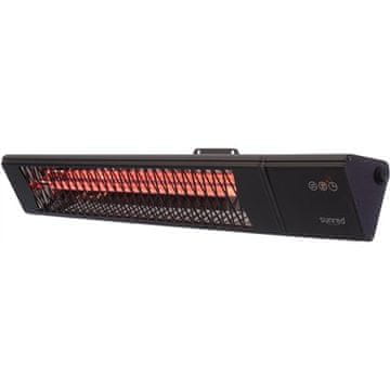 Heater Sunred Heater PRO25W-SMART IR grelnik 2500 W, stenski, črn, IP55