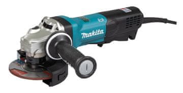 Makita Makita GA5093X01 kotni brusilnik 125mm, 1900W, stikalo na lopato, nastavljiva hitrost, zavora