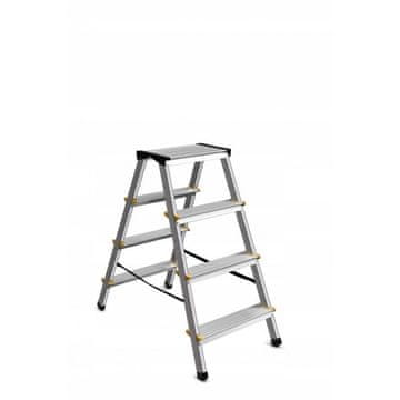 Step AWTOOLS Stolček z lestvijo 4 stopnice 150kg