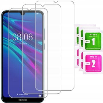 shumee 3x kaljeno steklo zaščitno steklo 9H za Huawei Y6 2019 | 3-PAKET