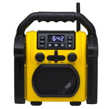 RADIO Gradbiščno radio Adler z Bluetooth, IPX54