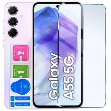 shumee Kaljeno steklo za zaščitno folijo za Samsung Galaxy A55 / A35 5G