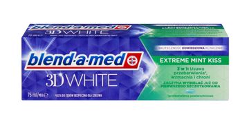 Procter Blend-A-MED 3D White Extreme Mint Kiss belilna zobna pasta 75 ml
