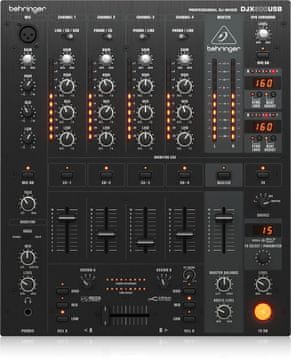 Behringer Behringer DJX900USB DJ mešalna miza, 5 kanalov, USB vmesnik, 24-bit efekti
