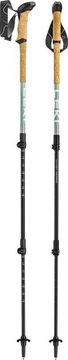 slomart LEKI MAKALU LITE Pohodne palice - sivo-zelena 90-125 cm