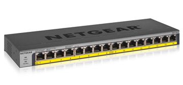 Netgear NETGEAR GS116LP neupravljani Gigabit Ethernet PoE stikalo, 16 vrat, črn