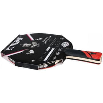 Ping Butterfly Ovtcharov Black 85231 namiznoteniška loparica, kontrola in spin