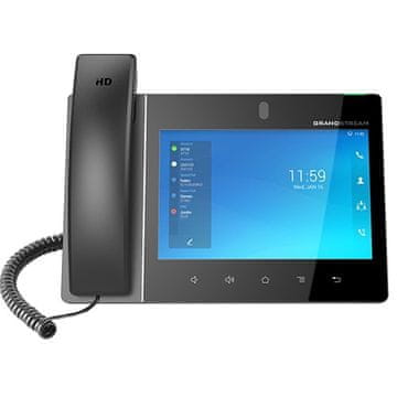 Grandstream Grandstream GXV3480 IP telefon, črn, z zaslonom na dotik